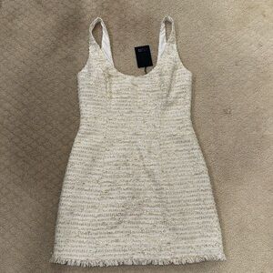 NBD white and gold dress Brand New with tags